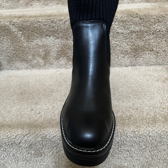 Kensie ankle Chelsea boot black Sz 9 - Picture 4 of 7